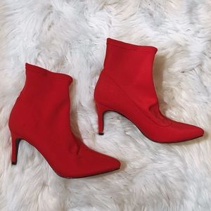 Red booties